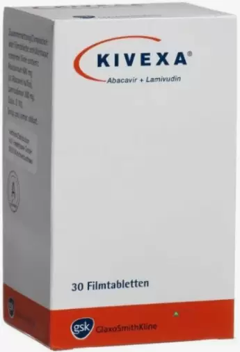 Кивекса Таблетки 600мг+300мг №30 произодства ГлаксоСмитКляйн (GSK)