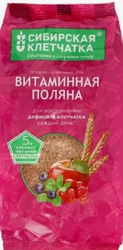 Клетчатка Сибирская Витаминная поляна
