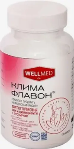 Климафлавон Капсулы 250мг №120 произодства Мелиген ФП