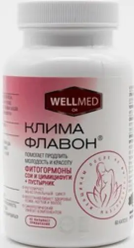 Климафлавон Капсулы 250мг №60 произодства Мелиген ФП