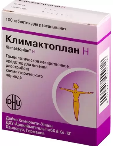 Климактоплан Н Таблетки №100 произодства Германия