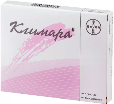 Климара Пластырь №4 произодства Байер, Турция