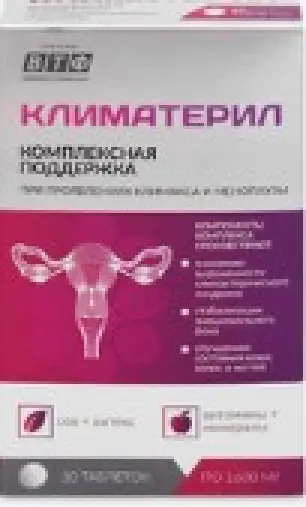 Климатерил для женщин в период климакса и менопаузы