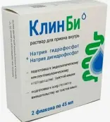 Клин Би (гидро- и дигидрофосфат натрия) Р-р д/приёма внутрь 45мл №2 от Ф. фабрика (Киров)