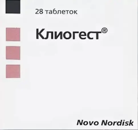 Клиогест Таблетки №28