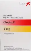 Клопиксол Таблетки 2мг №100 от Лундбек