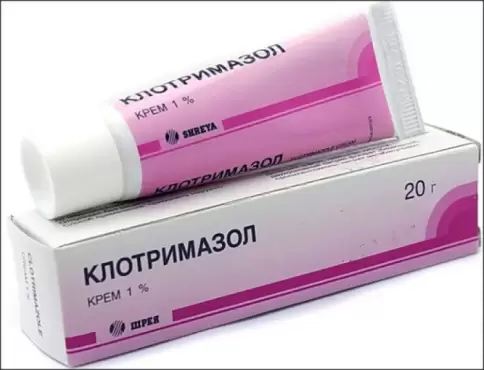Клотримазол Крем 1% 20г произодства Шрея Лайф Сайнс