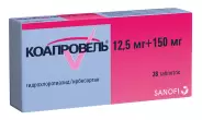 Коапровель Таблетки 150мг/12.5мг №28 от Аптека Авилек на Дмитрия Ульянова Доставка