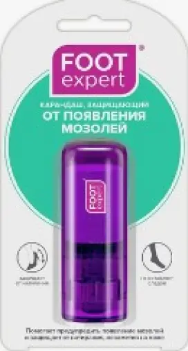 Комфорте Comforte карандаш защищающий от появления мозолей пенал Пенал 8мл произодства Гуаньчжоу