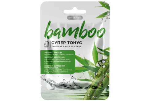 Комфорте Comforte маска для лица Маска тканевая (Супер тонус, бамбук) №1 в Королеве