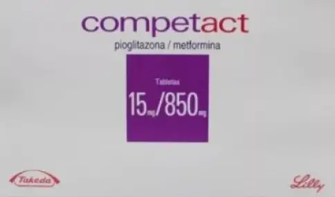 Компетакт Таблетки 15мг+850мг №196 произодства Германия