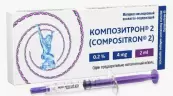 Композитрон 2 материал инъекц.коллаген-содержащий Шприц 2мл №1 от Tiss you ООО