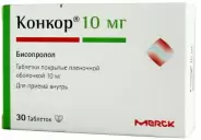 Конкор Таблетки 10мг №30 от Аптека Авилек на Дмитрия Ульянова Доставка