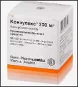 Конвулекс Таблетки п/о 300мг №50 от Не определен