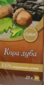 Кора дуба Фильтр-пакеты 1.5г №20 от Не определен