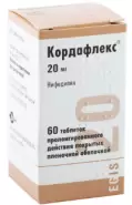 Кордафлекс пролонг.действия Таблетки п/о 20мг №60 от Самсон-Фарма на Молодёжной