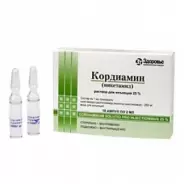 Кордиамин Ампулы 25% 2мл №10 от МосАптека 1905г 15