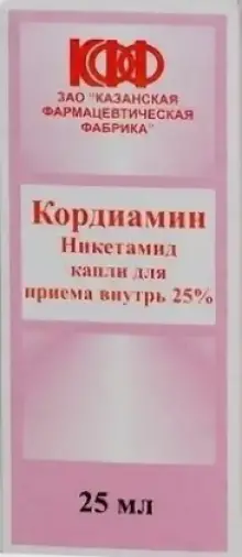 Кордиамин Флакон 25мл