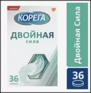 Корега Двойная сила д/очищения зубных протезов