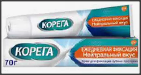 Корега крем д/фиксац.зубн.протезов Туба 70г №2 произодства Стаффорд Миллер