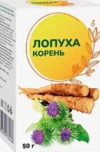 Корень лопуха