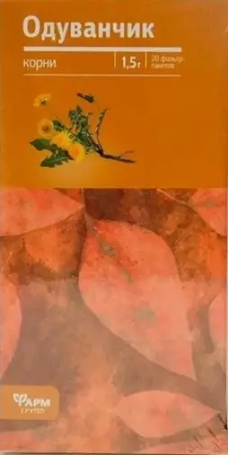 Корень одуванчика Фильтр-пакеты 1.5г №20 произодства Алсу ООО