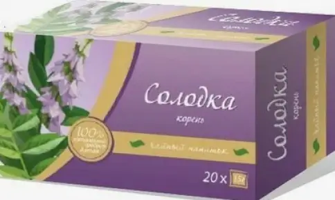 Корень солодки Фильтр-пакеты 1.5г №20