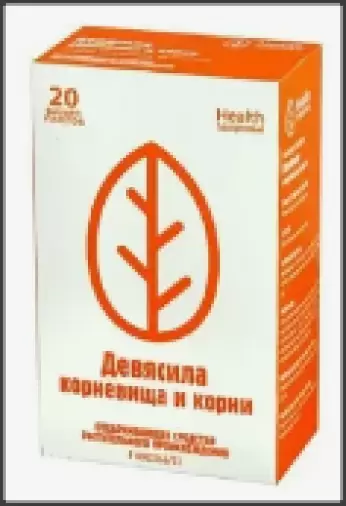 Корневища и корни девясила Фильтр-пакеты 1.5г №20 произодства Здоровье Фирма ЗАО