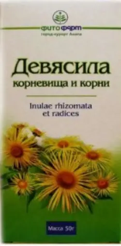 Корневища и корни девясила