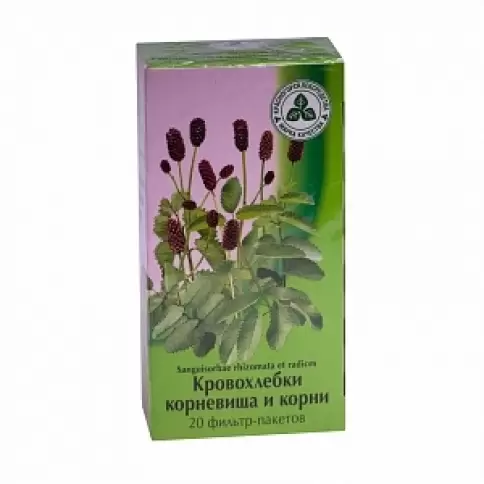 Корневища и корни кровохлёбки