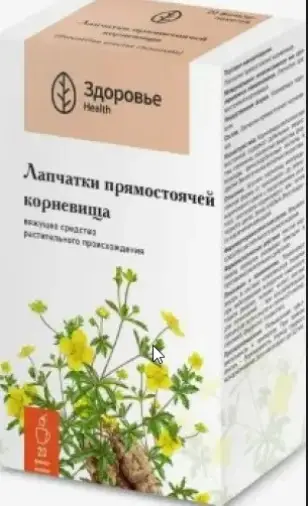Корневища лапчатки Фильтр-пакеты 1.5г №20
