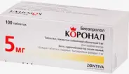 Аналог Бисопролол: Коронал