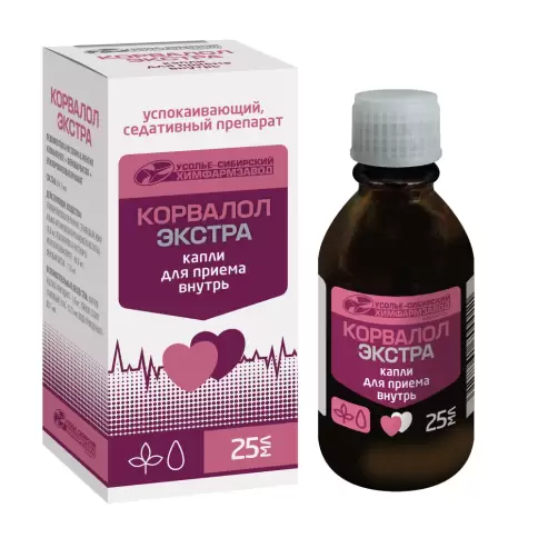 Корвалол-Экстра Флакон-капельница 25мл в Люберцах