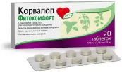 Корвалол Фитокомфорт Таблетки №20 от Фармстандарт ОАО