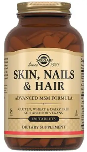 Кожа, ногти и волосы Таблетки №120 произодства Солгар