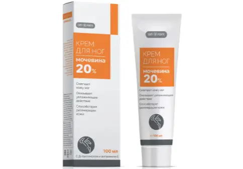 Крем д/ног с мочевиной Comforte Туба 20% 100мл произодства Твинс Тэк ЗАО