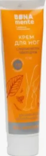 Крем для ног с мочевиной Бона менте (Bona mente) Туба 15% 100мл произодства ЛекАлтай ООО
