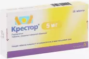 Крестор Таблетки п/о 5мг №28 от АПТЕКА №1