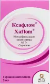 Ксафлом Капли глазные 0.5% 5мл от Сан Фармасьютикал Индастри