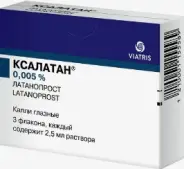 Ксалатан Капли глазные 0.005% 2.5мл №3 от Магнит Аптека Кронштадтский б-р 30 Б
