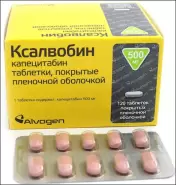 Аналог Капецитабин: Ксалвобин