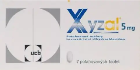 Ксизал Таблетки п/о 5мг №7 произодства ЮСиБи Фархим