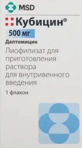 Кубицин Флакон 500мг в Клине