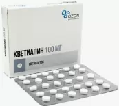 Кветиапин Таблетки 100мг №60 от Озон ФК ООО