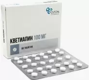 Кветиапин Таблетки 100мг №60 от Аптека Авилек на Дмитрия Ульянова Доставка