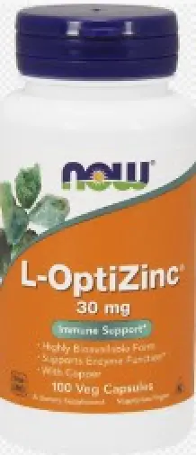 L-ОптиЦинк Капсулы 30мг №100 произодства НауФудс
