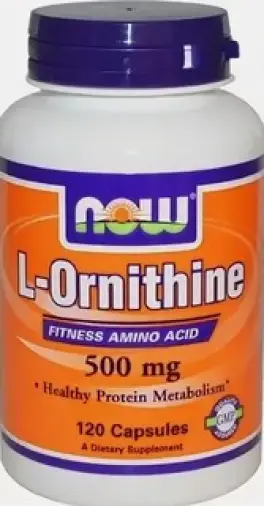 L-Орнитин Капсулы вегетарианские 500мг №120 произодства НауФудс