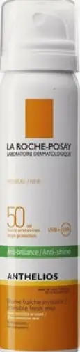 La Roche-Posay Anthelios (Ля Рош-Позе Антгелиос) спрей-вуаль для лица солнцезащитный матирующий Флакон с дозатором (SPF 50+) 75мл