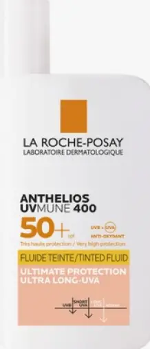 La Roche-Posay Anthelios UVMUNE 400 (Ля Рош-Позе Антгелиос) флюид солнцезащитный тонирующий Флакон (SPF 50+) 50мл