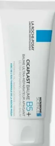 La Roche-Posay Cicaplast B5+ (Ля Рош-Позе Цикапласт В5+) бальзам восстанавливающий, успокаивающий, предупреждающий появление пигментных пятен Туба (SPF 50+) 40мл произодства Ля Рош Позе